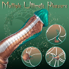 Load image into Gallery viewer, 8.5&quot; G-spot Dildo Huge Silicone Dildo with Strong Suction Cup, Soft Monster Dildo Animal Anal Plug for Vaginal G-spot Anal Prostate Stimulation Adult Sex Toy for Women &amp; Men
