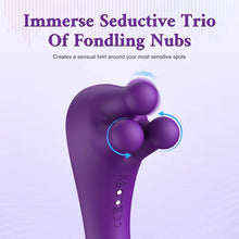 Load image into Gallery viewer, Clitoral Vibrator with Unique Gyrating Nubs and Throbbing Shaft - MEANINS John, G Spot Vibrator with Precise Curves for Pin-Point Stimulation, Clitoralis Stimulator, Adult Sex Toy for Women
