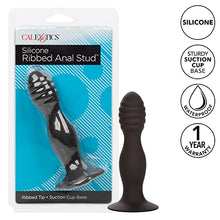 Load image into Gallery viewer, CalExotics Silicone Ribbed Anal Stud - SE-0416-25-2
