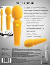 Load image into Gallery viewer, Evolved Novelties - Sunshine - 10 Function - Rechargeable Silicone Vibrator - Yellow
