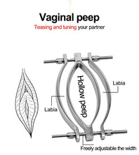 Load image into Gallery viewer, bahilok Metal Labia Clip With Clitoris Stimulate Bullet Vibrator Bondage Vagina Speculum Pussy Massager Sex Toy For Women
