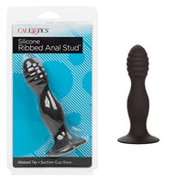 CalExotics Silicone Ribbed Anal Stud - SE-0416-25-2