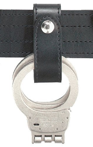 690 - Handcuff Strap-Snap Plain / Brass Snap