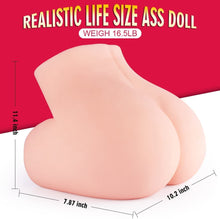 Load image into Gallery viewer, Pocket Pussy for Men - Men&#39;s Sex Toys Male Masturbators Realistic Adult Sex Doll Hands Free Stroker 3D Lifelike Soft Butt with Vagina Anal Sex Pleasure
