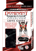 Novelties By Nasswalk Dominant Submissive Collection Love Cuffs, Black