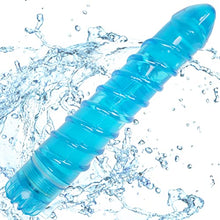 Load image into Gallery viewer, Textured Waterproof Vibrator - Swirl Rippled Texture for Clit and G Spot Stimulation - Multi-Speed Powerful Sex Toy
