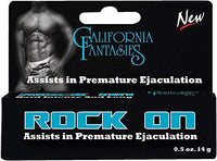 California Fantasies Rock On Ejaculation Control For Men - .5 Oz. Tube Boxed