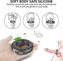 Load image into Gallery viewer, Vibrating Cock Ring, Adult Toys for Couples, Cock Ring, Vibrating Cock Ring for Men Durable Toy Silicone Cock Ring Vibrator Vibrator for Women Adult Sex Cock Ring Vibrating
