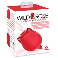 Load image into Gallery viewer, Sexy, Kinky Gift Set Bundle of Wild Rose and Tongue and Icon Brands Cottontails, Silicone Bunny Tail Butt Plug, Purple
