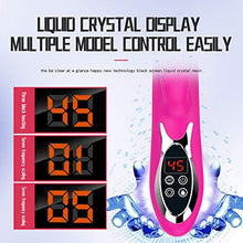 Load image into Gallery viewer, Rose Clitorial Sucking Vibrator Swing Telescopic Toy for Women Heating Rabbit Vibrating Dildo Adult Sex Stimulator Wand Butterfly Patterns Couples Vagina Tongue Waterproof Toys
