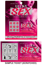 Load image into Gallery viewer, Lucky Sex Scratch Tickets-(Package of 2)
