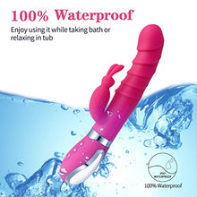 Load image into Gallery viewer, ISEYMI G Spot Rabbit Vibrator for Women Bunny Ears Clitoris G-spot Stimulation,Waterproof Dildo with 7 Powerful Vibrations Rechargeable Heating Vibrating Adult Sex Toys &amp; Games
