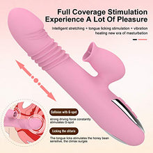 Load image into Gallery viewer, Thrusting G Spot Rabbit Vibrator for Women Sex Toy Couples Rechargeable Vibrations Fun Patterns G-spot Vibrating Vibration Anal Sexual Silent Waterproof Toys Triple Action Bullet
