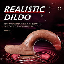 Load image into Gallery viewer, Realistic Dildo Adult Sex Toys - 7.87&#39;&#39; Lifelike Dildos for Women Clitoris G Spot Anal Stimulation with Suction Cup for Hands-Free Play,Silicone Penis Adult Toy for Women Men Couples Pleasure
