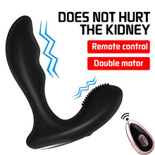 Load image into Gallery viewer, Silicone Massaging Prostate Massage Male prostatic Remote Prostata Masturbation USB Recharging Electric Vibrator Vibrating Anal Stimulor Quite Suction Modes for Men Hands Free
