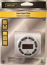 Load image into Gallery viewer, Defiant 15 Amp 7-Day Plug-In Digital Polarized Timer
