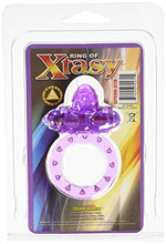 Load image into Gallery viewer, Golden Triangle Ring Of Xtasy Turtle Series Vibrating Silicone Cock Ring, Purple
