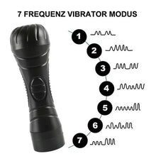 Load image into Gallery viewer, Male Masturbator Oral Sex Stroker Vibrating Oral Sex Cup Adjustable Vibrating Pattern and Power, 1.0 Count
