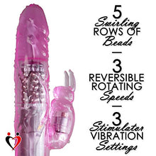 Load image into Gallery viewer, Rabbit Vibrator Slim Bunny LeLuv Pink Bundle with Mini Bullet
