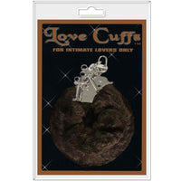 Adult Sex Toys Plush Love Cuffs Brown