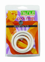 Flexible Nitrile Cock Ring Set 3 Pack Cockring