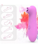 Load image into Gallery viewer, Silicone Suction Massager 10 Speed Discreet Packaging (Hot Pink)
