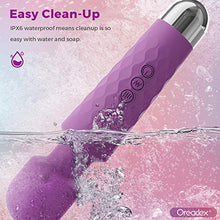 Load image into Gallery viewer, Rechargeable Vibrator, 20 Patterns &amp; 5 Speeds,G-Spot Wand Vibrator, Clit Vibrators, Sex Toys, Quiet &amp; Powerful - Waterproof, Dildos, Adult Toys, Personal Wand Massager- Purple
