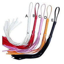 Load image into Gallery viewer, FHBWQY Sexy Small Leather Whip Leather Scattered Whip Whip Horse Whip Alternative Couple Flirting Toys Adult Supplies (Size : D)
