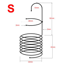 Load image into Gallery viewer, NOPNOG Spring Type Penis Ring with Urethral Plug and Glans Ring, Male Chastity Device, Stainless Steel (Small)
