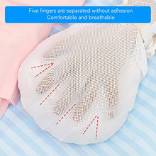 Load image into Gallery viewer, Medical Double Security Mitt Dementia Restraint Glove Fingers Separated Soft Breathable Hand Restraint Glove for Patients and Caregivers
