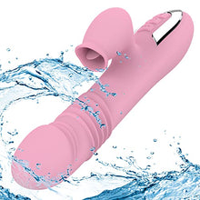 Load image into Gallery viewer, Sucking Toys Rabbit Vibrator Large Silent Waterproof Clitoral G-spot Adult Vibration Clitoris Flexible for Women Dildos Licking Massagers Bullet Anal Rose Sex Dual Motor Female
