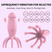 Load image into Gallery viewer, TINMICO Remote Control Octopus Dildo Vibrator,Vibrating Massagers for Clitoral Vagina and Anal Stimulation, Gift for Women or Men.TMC Gift
