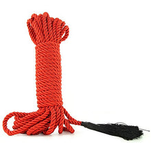 Load image into Gallery viewer, Pipedream Products Fetish Fantasy Series Deluxe Silky Rope, Red
