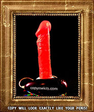 Load image into Gallery viewer, Copy Me! Penis Casting Ultra Kit, RED, Suction Cup, Waterproof Vibrator, in-Home Dildo Maker (Standard Size Kit - Up to 6 Inches)
