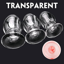 Load image into Gallery viewer, S-Hande Acrylic Glass Hollow Tunnel Butt Play Anal Plug Set, Clear Small Large Big But Trainer Anus Plug Stretcher Kits for Men and Women, Adult Sex Gay Lesbian Toys for Couple Beginner(3 Pics)
