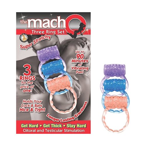 Macho Collection Three Ring Set