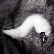 Load image into Gallery viewer, LSCZSLYH Metal Feather Anal Plug Fox Tail Anal Toys Erotic Anus Toy Butt Plug Sex Toys for Woman and Men Sexy Butt Plug Adult Accessories (Color : Dark Gray)
