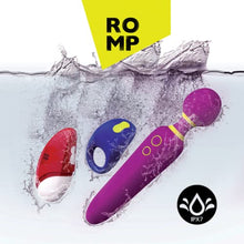 Load image into Gallery viewer, ROMP Pleasure Kit - 3X Vibrator Set for Couples - Clitoral Suction Toy - Wand Massager - Vibrating Cock Ring - Waterproof - Rechargeable
