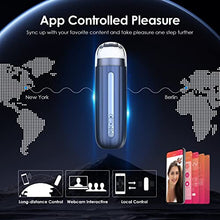 Load image into Gallery viewer, Vibeconnect Automatic Male Masturbator with 5 Thrusting Modes - App Controlled Sex Toy for Men with Heating Function and Realistic Sensations - Hands-Free Sex Toy for Men with Rechargeable Design
