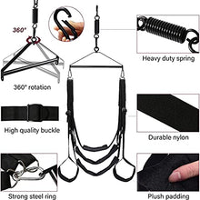 Load image into Gallery viewer, Adult Bondage Restraints Sex Resistant Indoor Sex Furniture Sex Toys for Couples Love Sling with Steel Frame, Comfortable Cushion, Adjustable Straps SM Games Play Flirting Plaything Sweater
