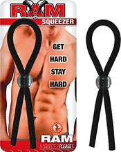 Load image into Gallery viewer, Ram Squeezer - Black with Free Bottle of Adult Toy Cleaner
