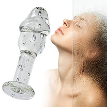 Load image into Gallery viewer, FST Glass Dildo Pleasure Wand Penis Crystal Anal Butt Plug for Men Women
