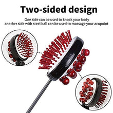 Load image into Gallery viewer, Double Sided Relief Hammer Friction Scratcher Massage Telescopic Stick for Man Female
