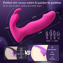 Load image into Gallery viewer, Adult Sex Toys Women Sex Toy - 3IN1 App Remote Control Vibrator Wearable, Adult Toys with 9 Vibrating Rabbit Ears &amp; 9 Thrusting Dildo Clitoral G Spot Anal Dildo Vibrators Sex Machine for Women Couples
