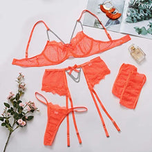 Load image into Gallery viewer, lingerie for women for sex play plus size lingerie sleepwear nightgown clubwear sex toys for couples sex sex things for couples kinky sex stuff for couples kinky adult sex toys h142 (Orange, L)
