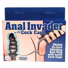 Load image into Gallery viewer, California Exotics Anal Invader with Cock Cage
