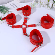 Load image into Gallery viewer, NUOBESTY Bondage Restraints Bed Bondage Bed Handcuffs Bondage Handcuffs Constraint Tool Adult SM Slave Toys
