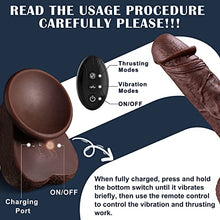 Load image into Gallery viewer, Dildos, Vibrating Dildo 9 inch Realistic Dildo with 5 Thrusting Modes Thrusting Dildo Vibrator, Anal Dildo Sex Toys, Dildos for Women with Strong Suction Cup
