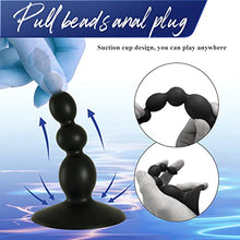 Load image into Gallery viewer, Anal Butt Plug Training Kit with Enema Bulb,Comfortable Long-Term Wear,Silicone Anal Plug Training Set Prostate Massager Sex Toys for Beginners Advanced Users
