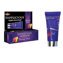 Load image into Gallery viewer, Nipplicious Passion Fruit 1oz Tube with Free Bottle of Adult Toy Cleaner
